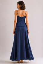 Hook-Closure Midi Dress