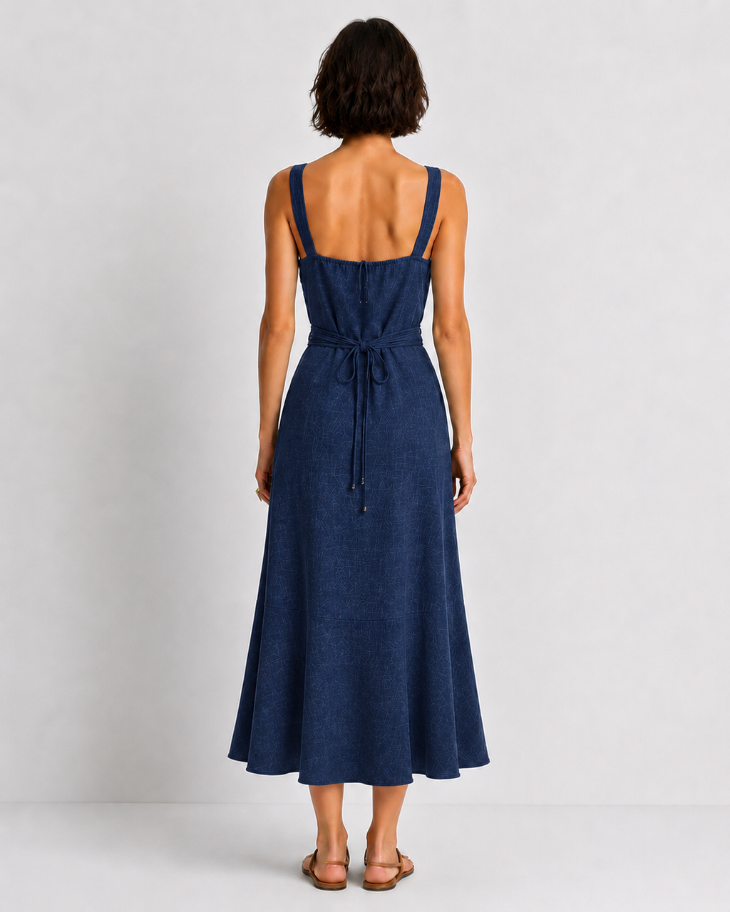 Shell Buckle Dress