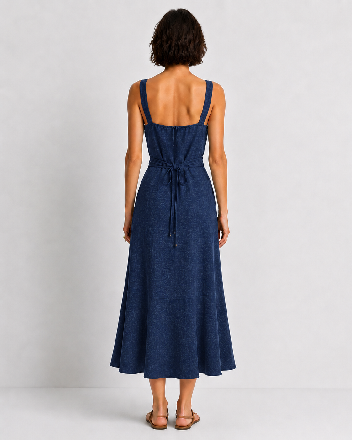 Shell Buckle Dress