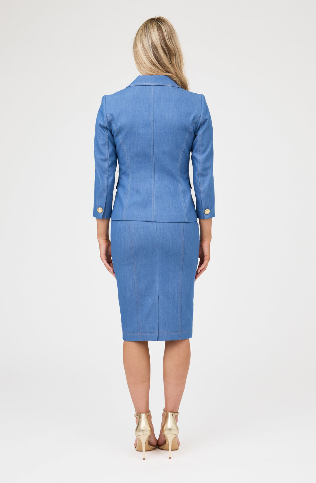 Denim Tailored Blazer