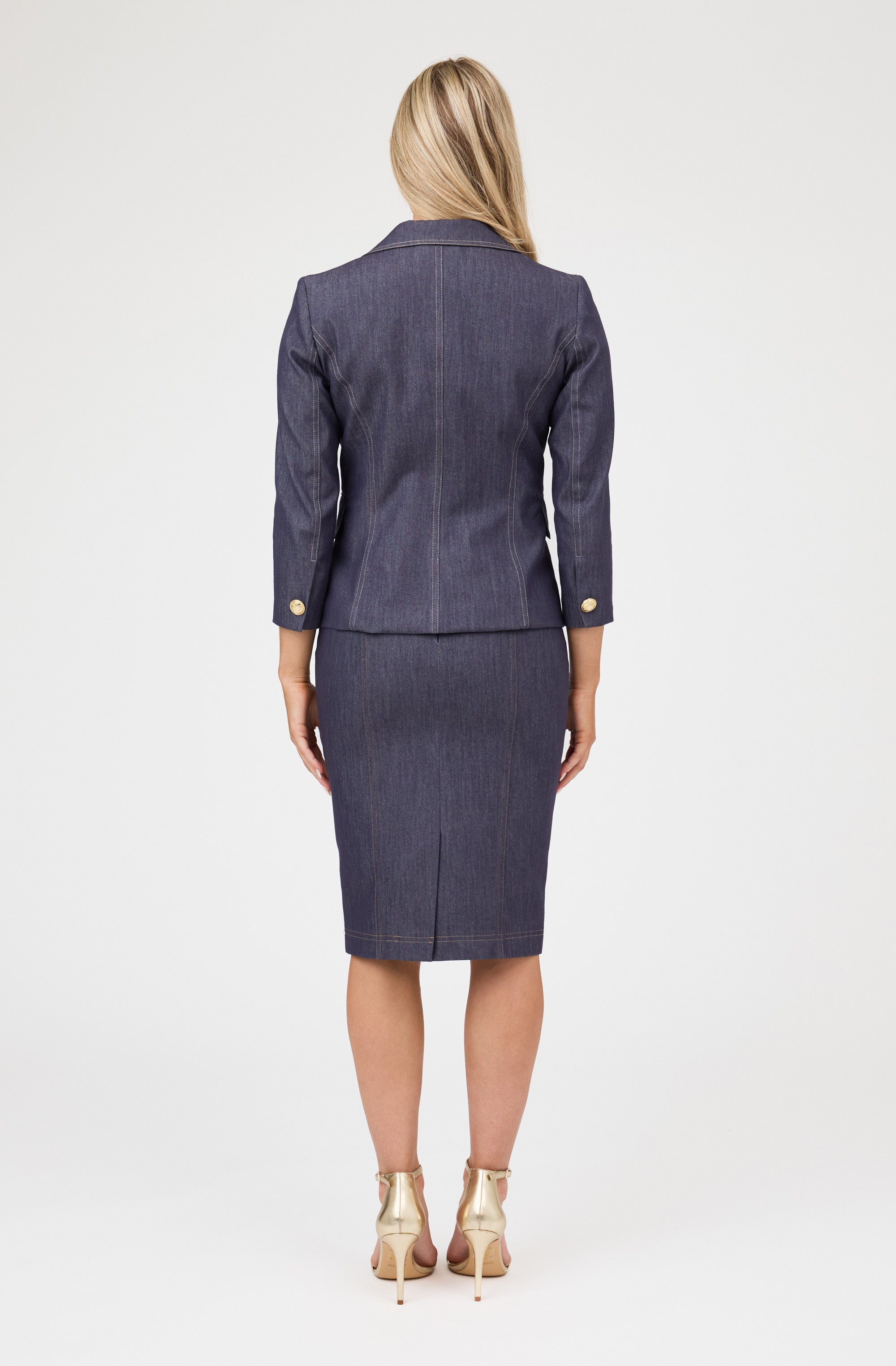 Denim Tailored Blazer
