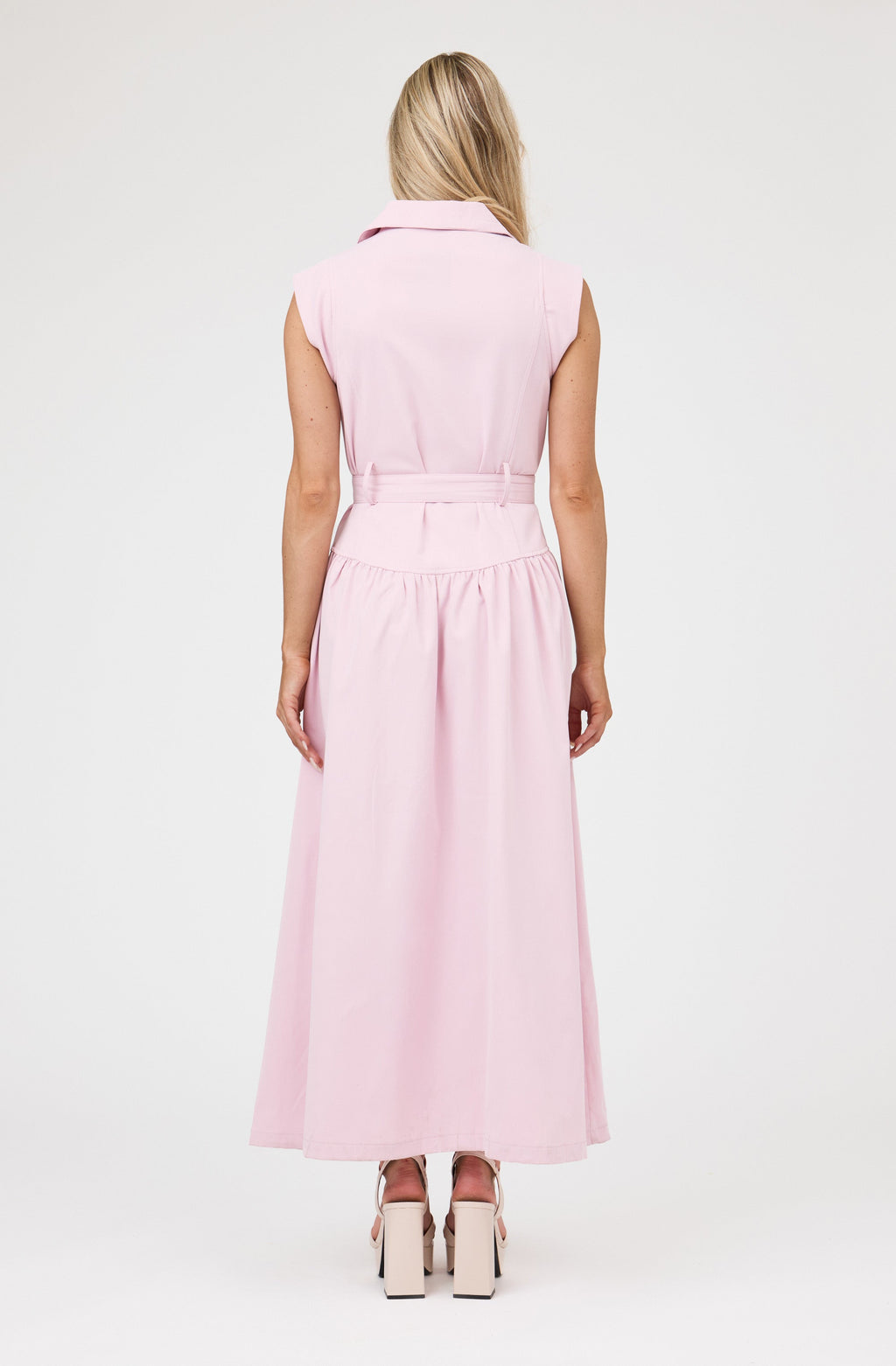 Maxi Belted Dress