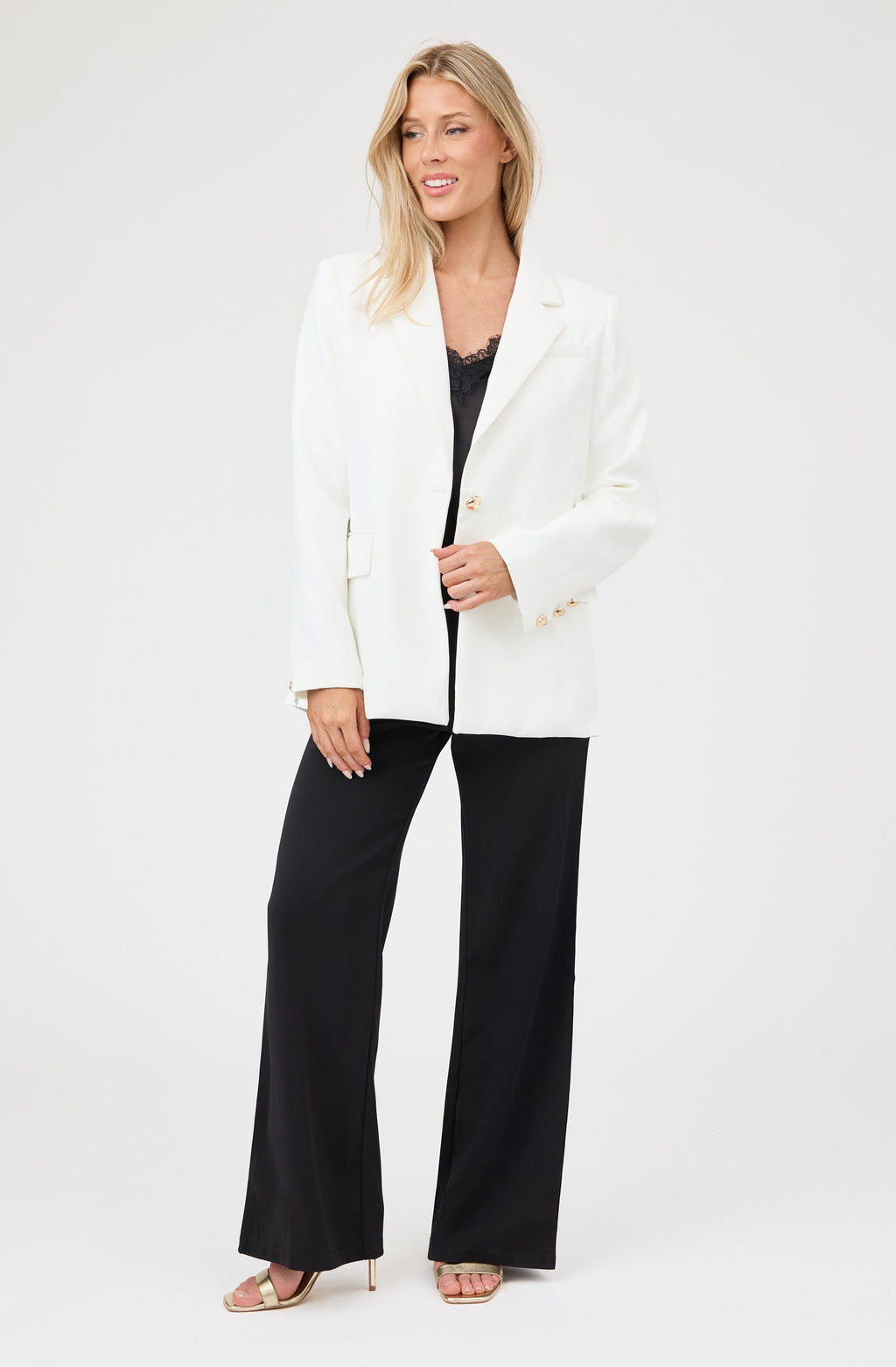 Classic Single-Breasted Blazer