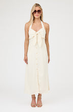 Fabric Tie Midi Dress