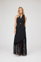 Tailored Button Vest