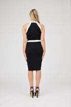 Bow Detail Halter Dress