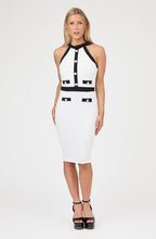 Bow Detail Halter Dress