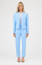 Collarless Open-Front Blazer
