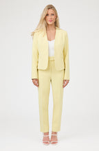 Collarless Open-Front Blazer