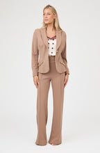 Gold Button Fitted Blazer