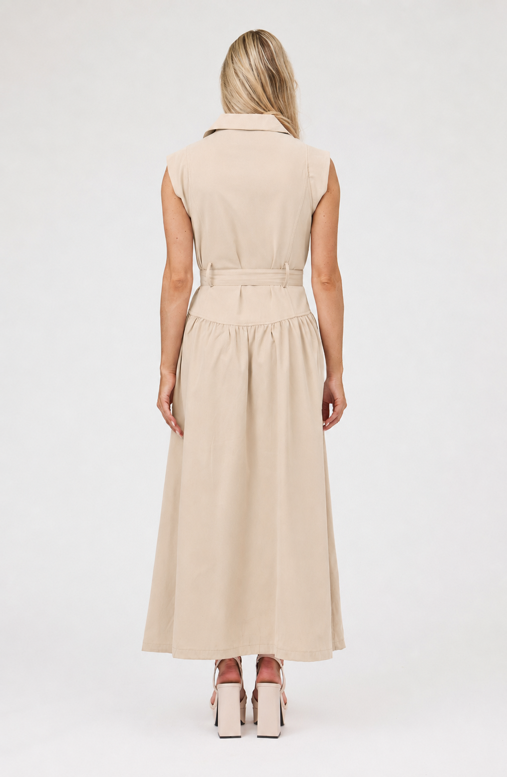 Maxi Belted Dress